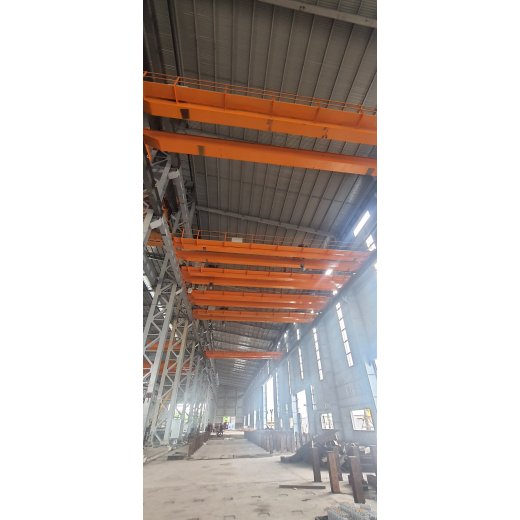 Cầu trục Hitachi 7.5 tấn Nhật Bản 2 dầm đôi khẩu độ nhà xưởng 20m Cầu trục Hitachi 7.5 tấn Nhật Bản 2 dầm đôi khẩu độ nhà xưởng 20m