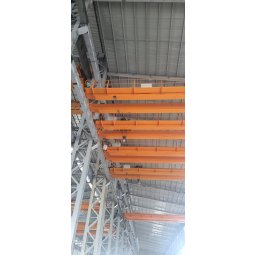 Cầu trục Hitachi 3 tấn Nhật Bản 2 dầm đôi khẩu độ nhà xưởng 10m  