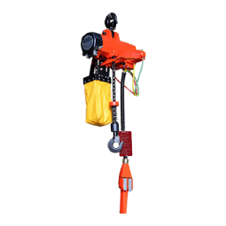 Palang xích khí nén SANEI SEIKI air hoist cố định VMX200LP 2 tấn 